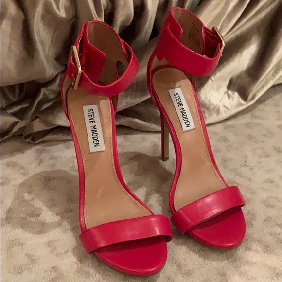 Steve Madden Shoes - Marlenee - Red Steve Madden Heels